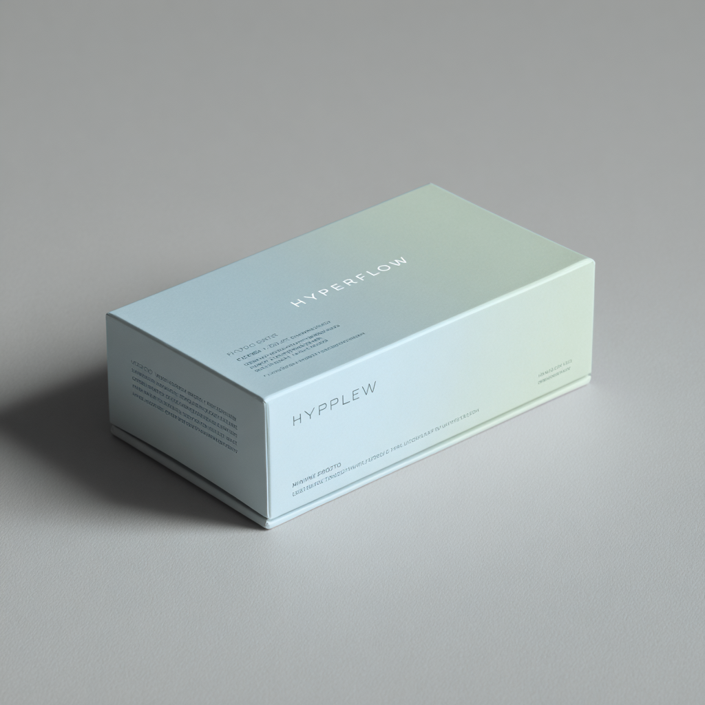HyperFlow product package on neutral background